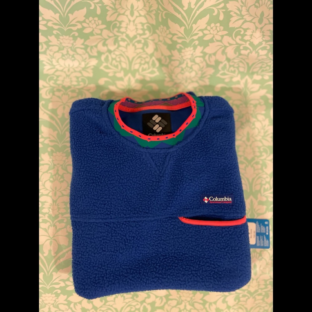 Columbia Men's Wapitoo Fleece Pullover Sz medium